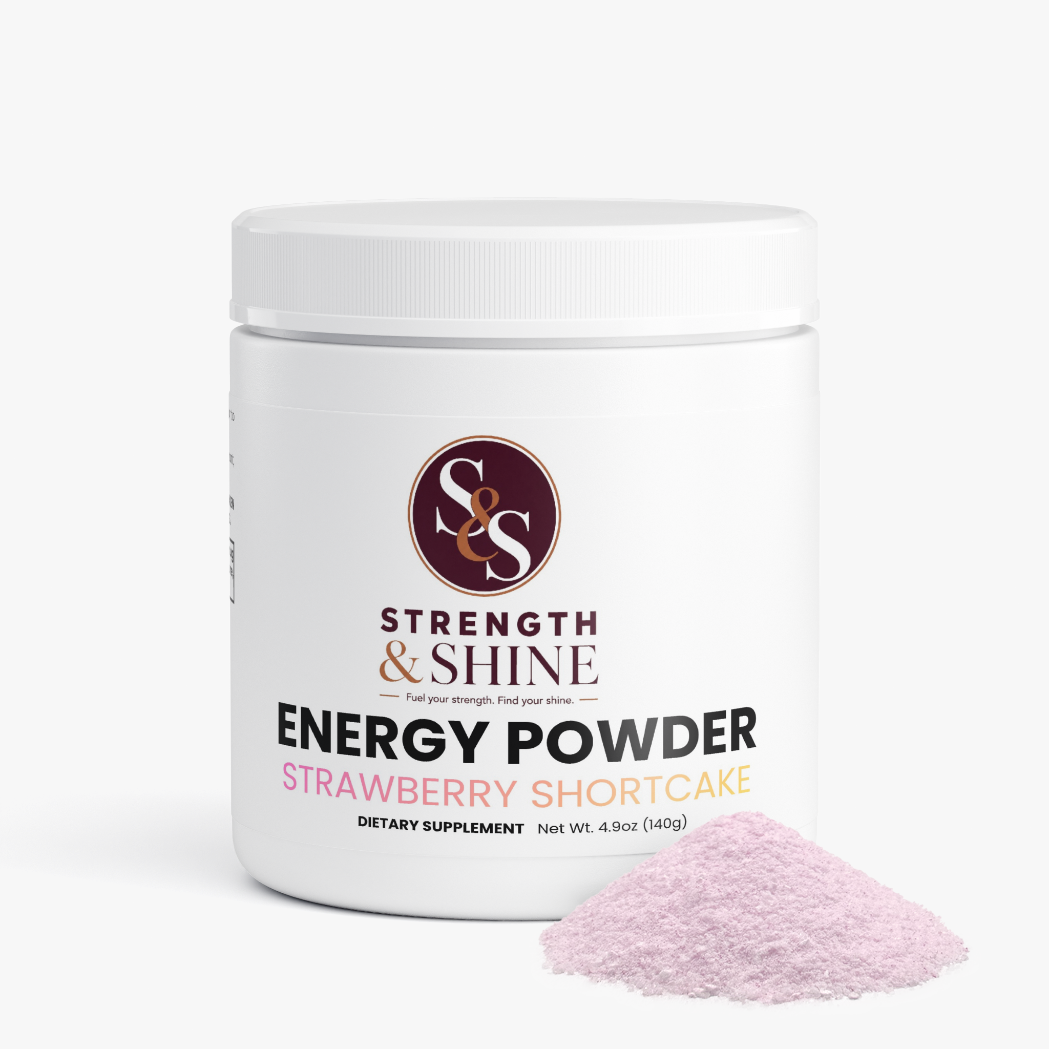 Energy Powder (Strawberry Shortcake)