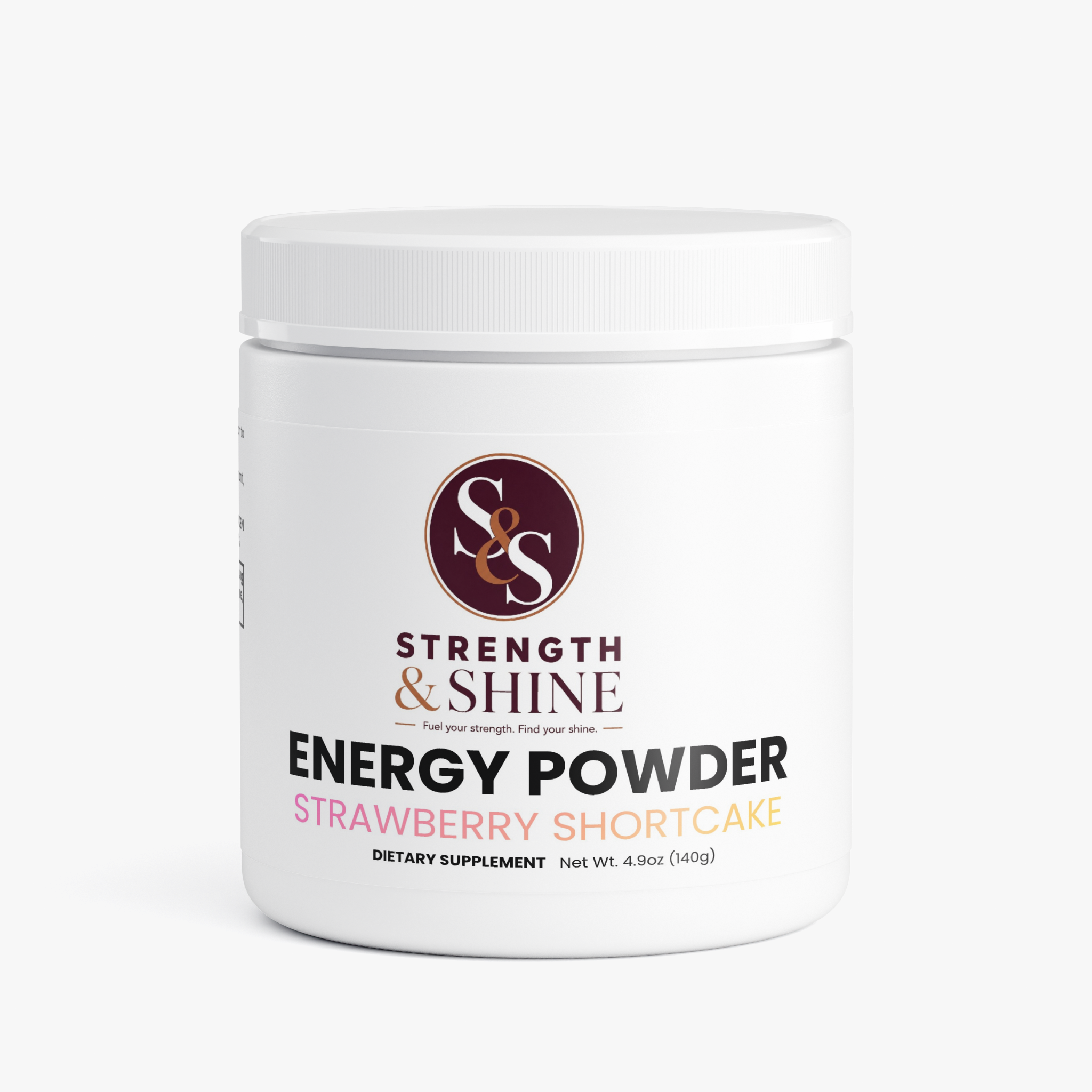 Energy Powder (Strawberry Shortcake)
