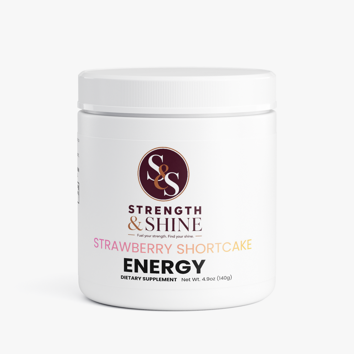 Energy Powder (Strawberry Shortcake)