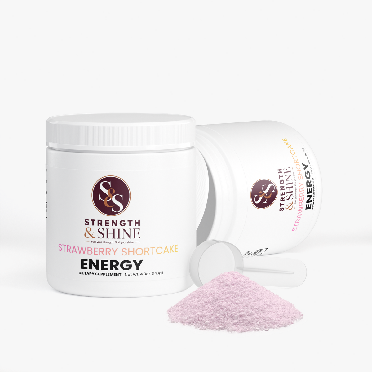 Energy Powder (Strawberry Shortcake)