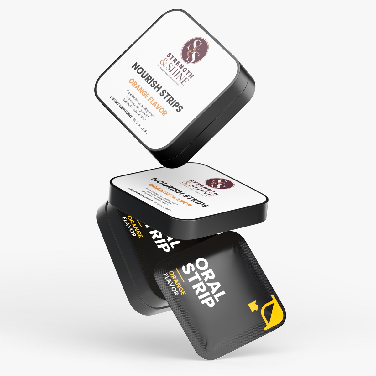 hair skin nail supplement strips