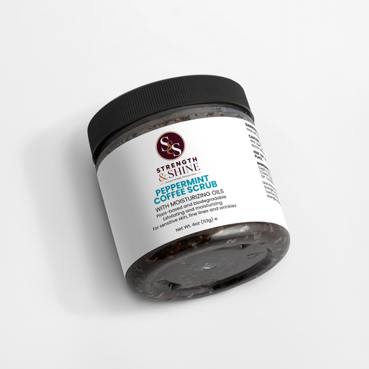 peppermint coffee scrub benefits