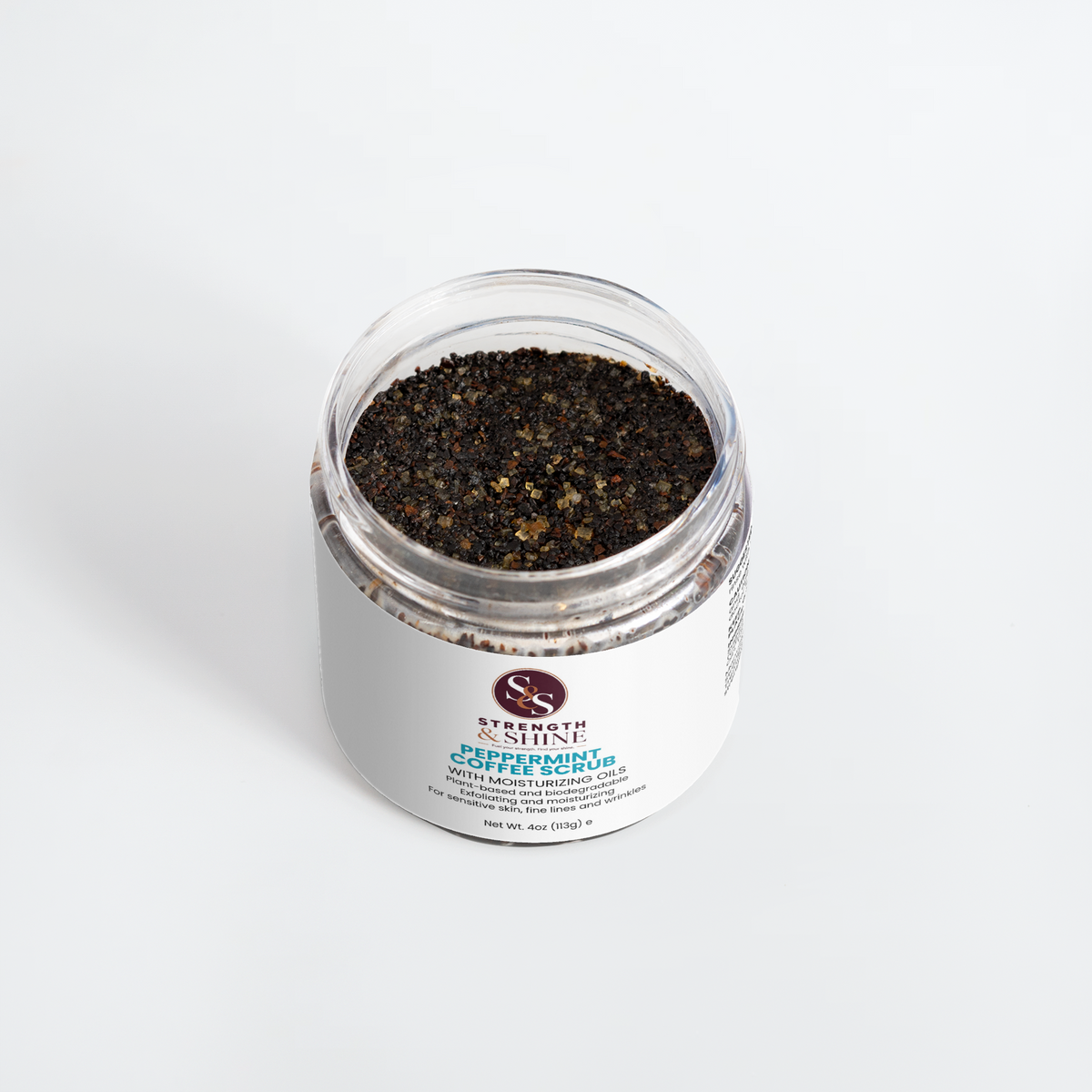 peppermint coffee scrub benefits