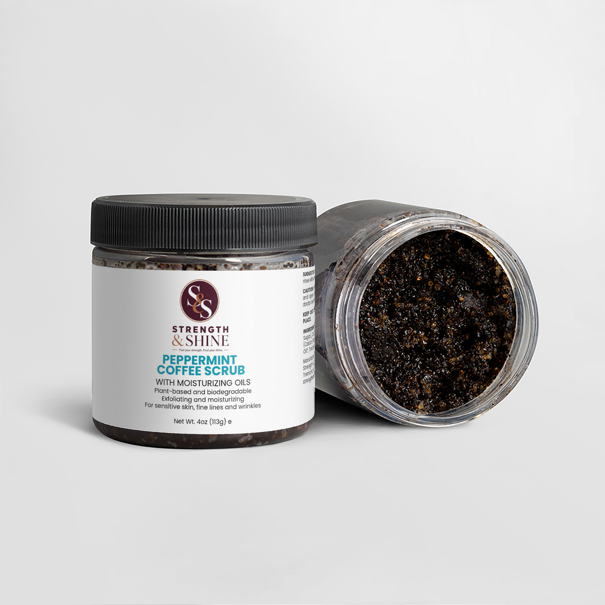 peppermint coffee scrub benefits