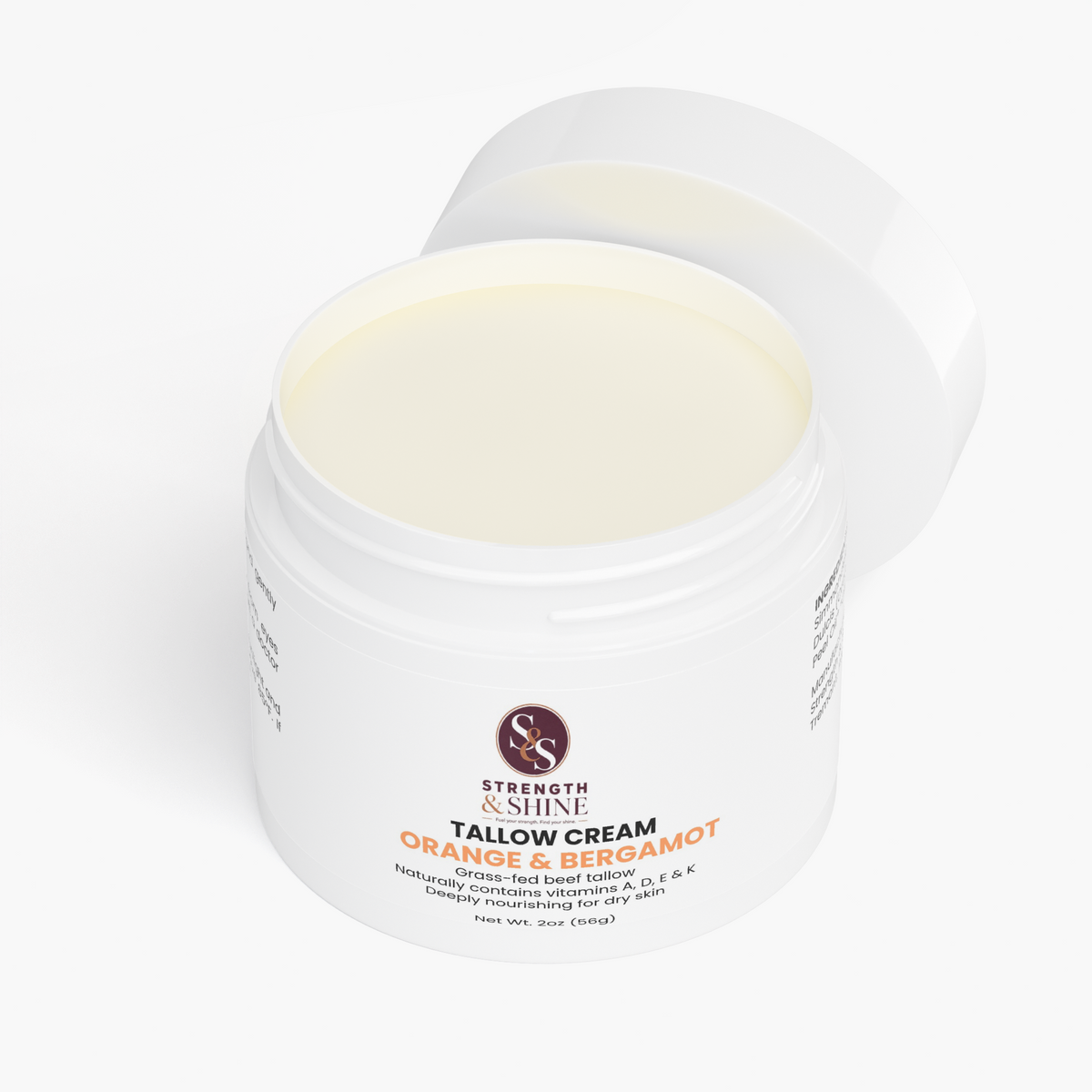 Tallow Cream Orange & Bergamot