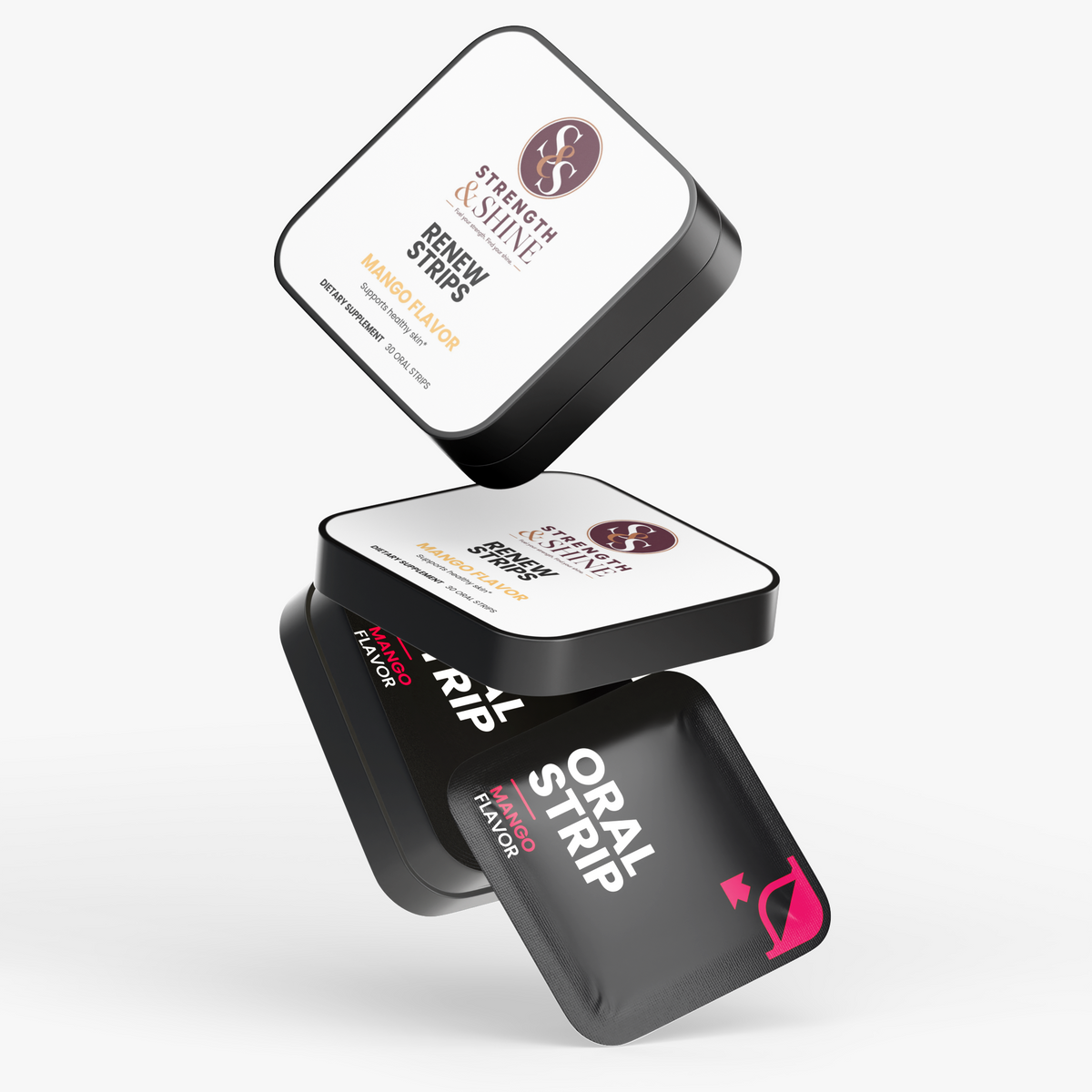 collagen peptides oral strips
