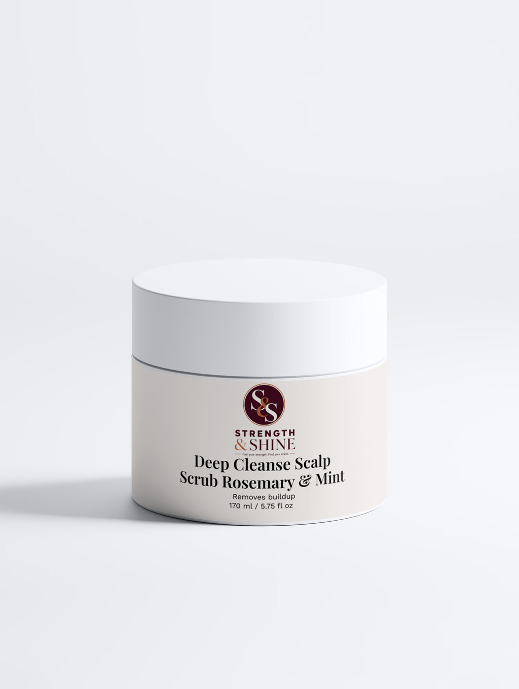 Deep Cleanse Scalp Scrub, Rosemary & Mint
