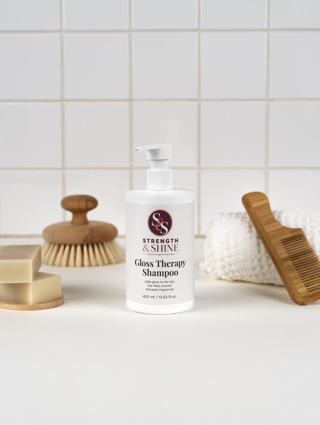 Gloss Shampoo, Smoky Green Vetiver