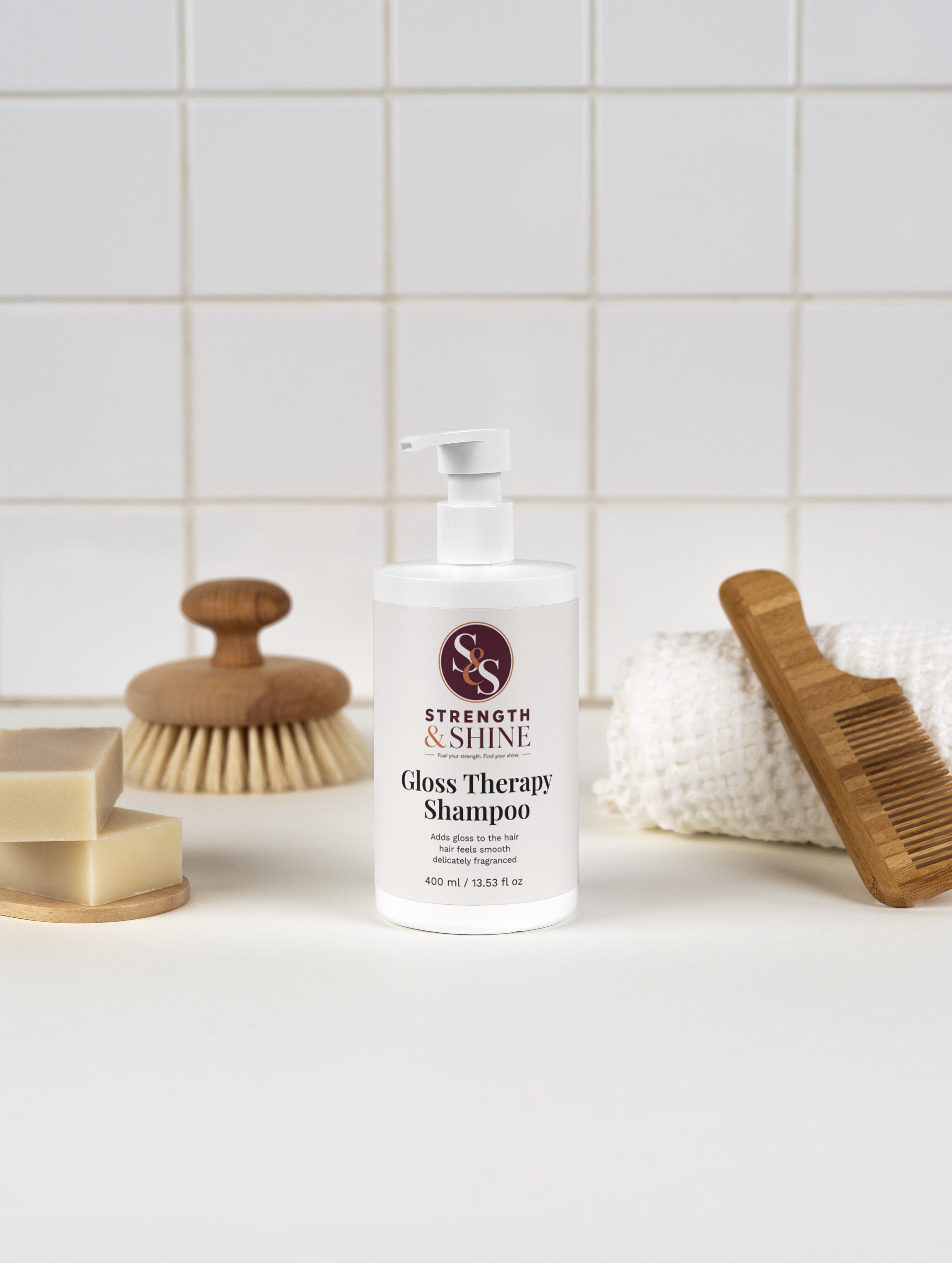 Gloss Shampoo, Smoky Green Vetiver
