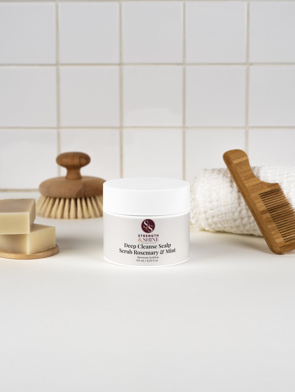 Deep Cleanse Scalp Scrub, Rosemary & Mint
